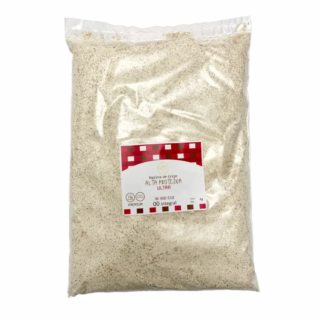 Harina 00 INTEGRAL ALTA proteina marca molinos B&B 1kg