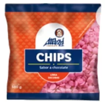 chispas alpezzi rosa para derretir 500g