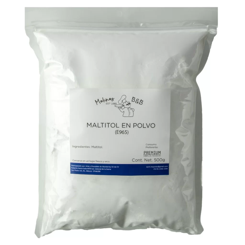 Endulzante maltitol puro keto marca Chef Exitoso 500g